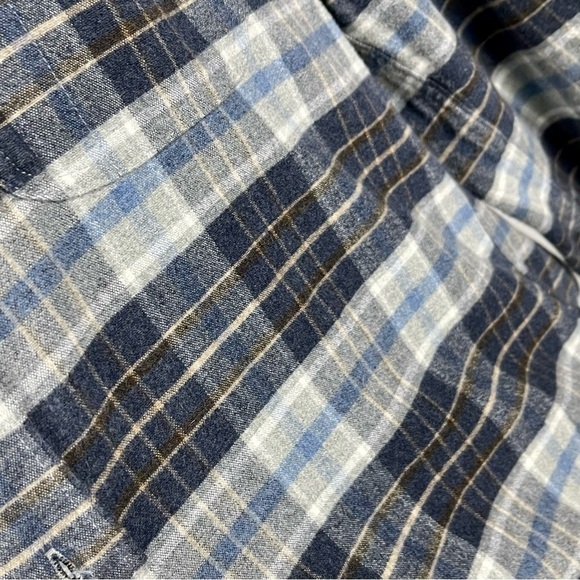 J. CREW COTTON PLAID SUEDE ELBOW PATCH BUTTON DOWN SHIRT - Picture 14 of 16